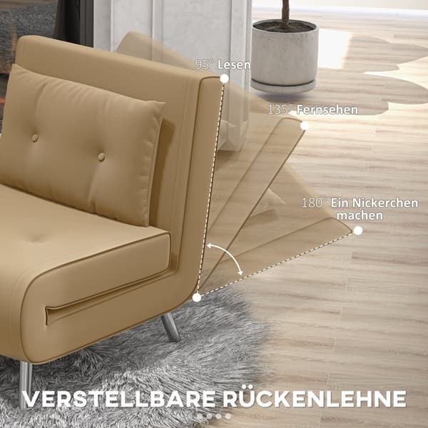 Sove Stol, 77x88x83 cm, Brun