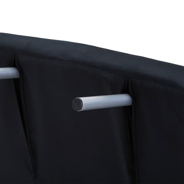 2-in-1 vuodesohva, 65P x 77L x 80K cm, Musta