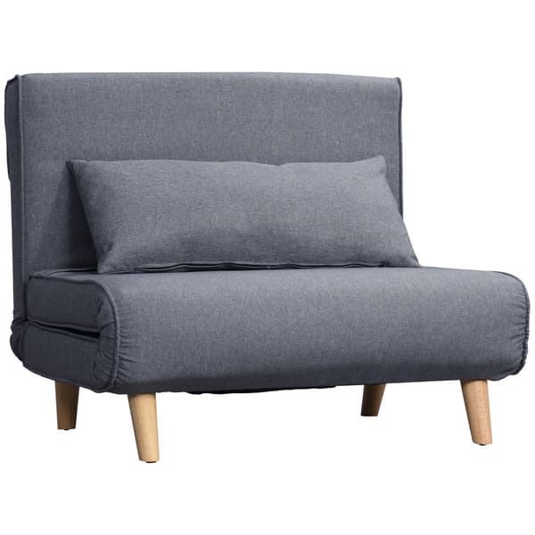 Vuodesohva, 94x78 cm (Sohva), 94x190 cm (Sänky), Harmaa