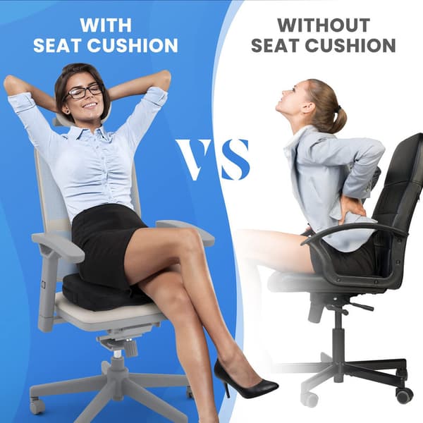 Kudde Memory Foam Ergonomisk stolsdyna för kontor