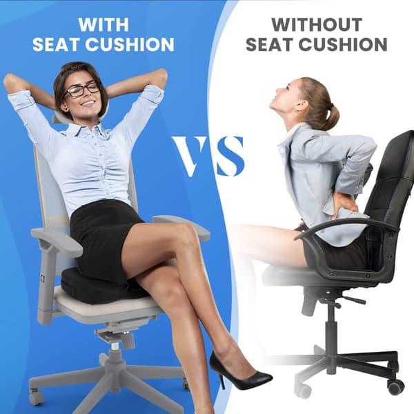Kudde Memory Foam Ergonomisk stolsdyna för kontor