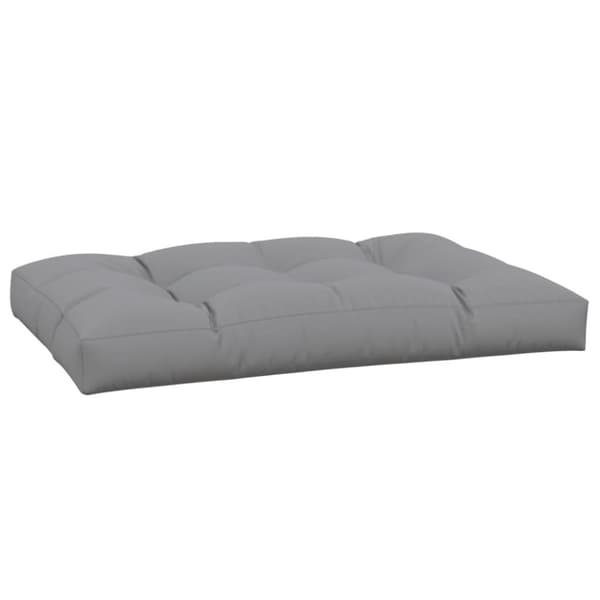 vidaXL Palldyna 120 x 80 x 12 cm grå tyg