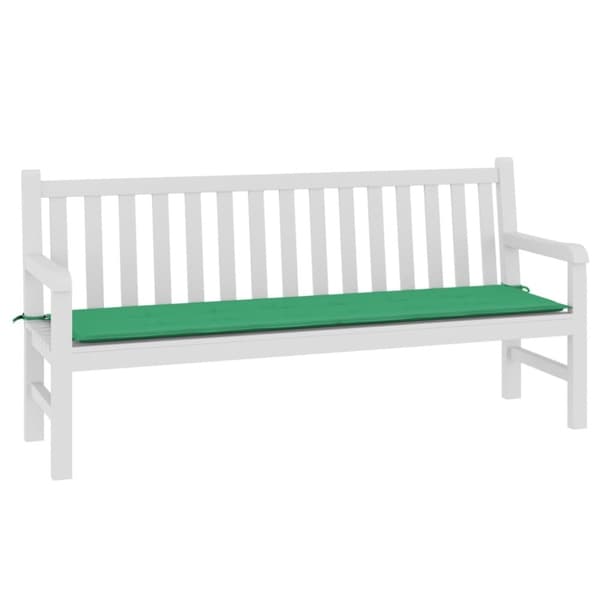 vidaXL hynde til havebænk 180x50x3 cm stof grøn