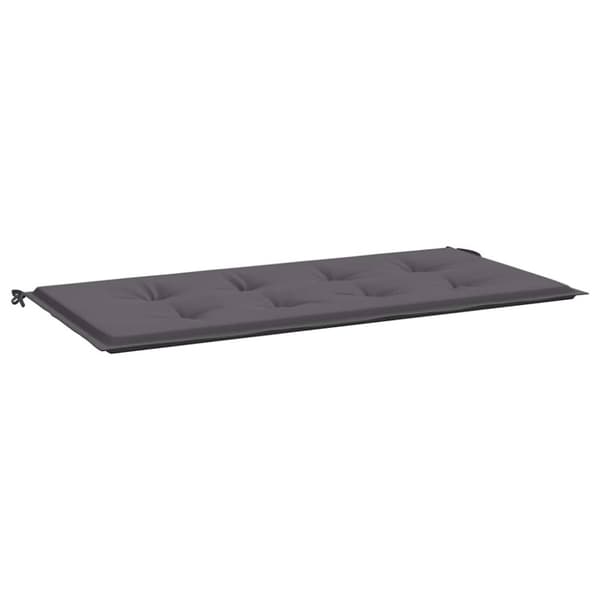 vidaXL hynde til havebænk 120x50x3 cm oxfordstof antracitgrå