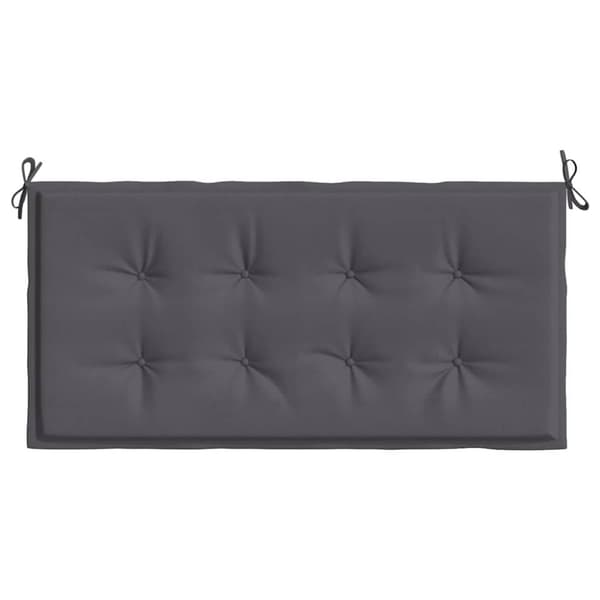 vidaXL hynde til havebænk 120x50x3 cm oxfordstof antracitgrå