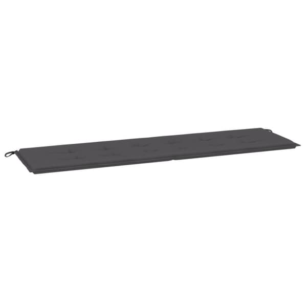 vidaXL hynde til havebænk 180x50x3 cm oxfordstof antracitgrå