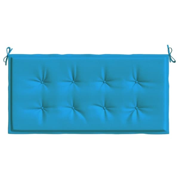 vidaXL hynde til havebænk 120x50x3 cm oxfordstof blå