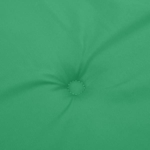 vidaXL Stolsdynor 2 st grön 120x50x3 cm tyg
