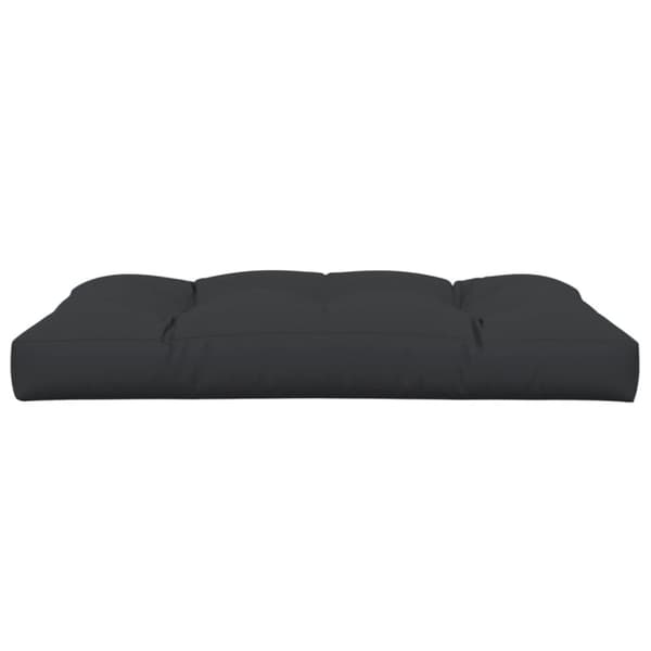 vidaXL pallehynde 120x80x12 cm stof sort