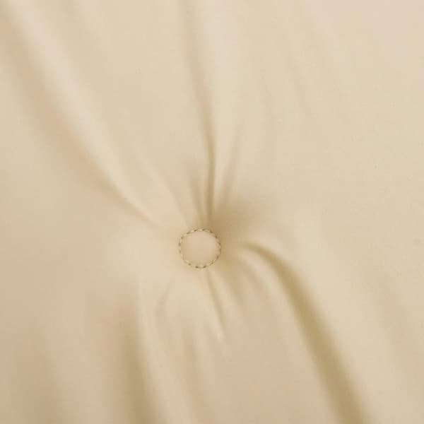vidaXL Stolsdynor 2 st beige 120x50x3 cm tyg