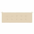 Miniatyrbillede 4 af 7: vidaXL hynde til havebænk 150x50x3 cm oxfordstof beige