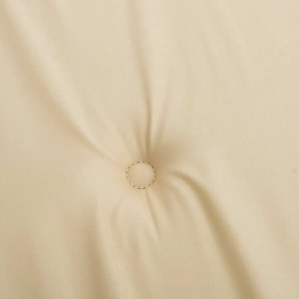 vidaXL hynde til havebænk 120x50x3 cm oxfordstof beige