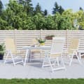 Miniatyrbillede 1 af 9: vidaXL stolehynder m. høj ryg 4 stk. 120x50x3 cm stof beige