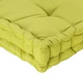 Miniatyrbillede 5 af 7: vidaXL hynde til pallesofa 120x80x10 cm bomuld grøn
