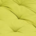 Miniatyrbillede 6 af 7: vidaXL hynde til pallesofa 120x80x10 cm bomuld grøn