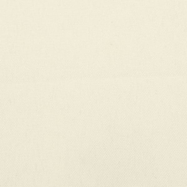 vidaXL Stolsdynor 2 st gräddvit 100x50x3 cm oxfordtyg