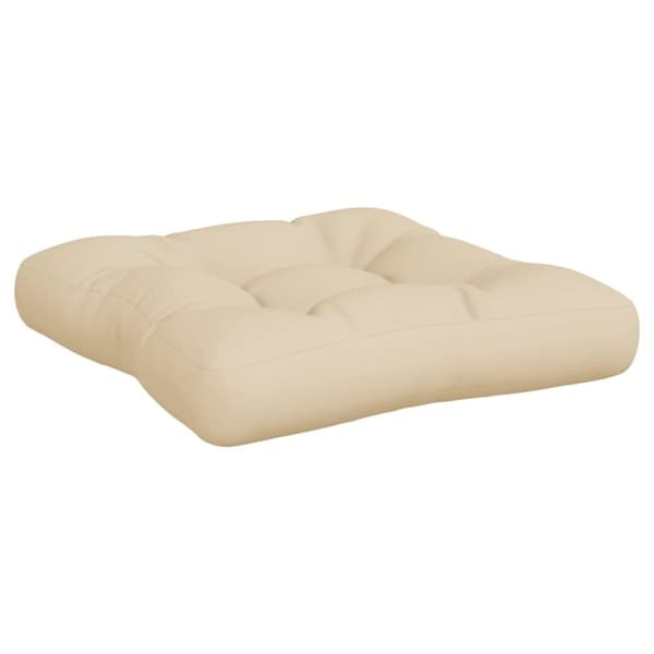 vidaXL pallehynder 3 stk. stof beige