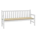 Miniatyrbillede 3 af 7: vidaXL hynde til havebænk 180x50x3 cm oxfordstof beige