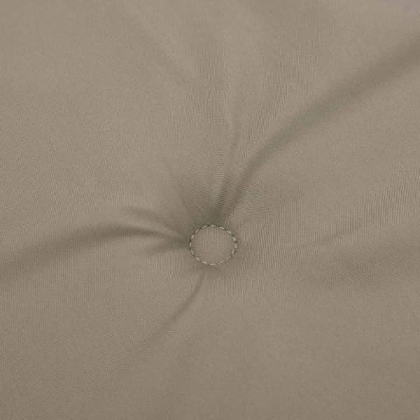 vidaXL hynde til havebænk 180x50x3 cm oxfordstof gråbrun