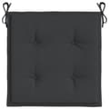 Miniatyrbillede 7 af 10: vidaXL hynder til havestol 4 stk. 40x40x3 cm oxfordstof sort