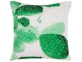 Miniatyrbild 4 av 7: Set med 2 trädgårdskuddar Grön Polyester 45 x 45 cm Kaktusmönster Modern design Vattentålig
