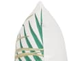 Miniatyrbild 5 av 7: Set med 2 trädågårdskuddar Flerfärgad Polyester 45 x 45 cm Fyrkantig Palmbladsmotiv Modern design