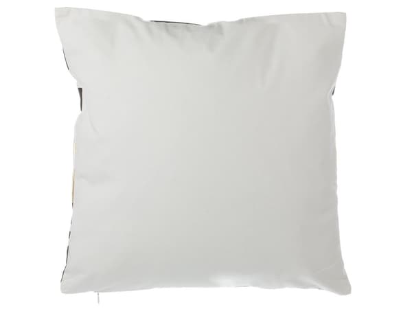 Set med 2 prydnadskuddar Svart Vit Bomull 45 x 45 cm Geometriskt mönster Glamour