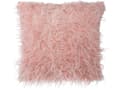 Miniatyrbild 5 av 8: Set med 2 prydnadskuddar Rosa Polyester Fuskpäls 45 x 45 cm Shaggy