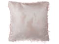 Miniatyrbild 6 av 8: Set med 2 prydnadskuddar Rosa Polyester Fuskpäls 45 x 45 cm Shaggy