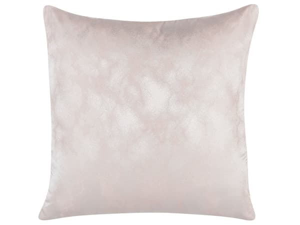 Prydnadskudde 2 st Rosa Guld Polyester 45 x 45 cm Minimalistisk Boho Vardagsrum Sovrum Dekor