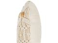 Miniatyrbild 7 av 9: Set av 2 Dekorationskuddar Beige Bomull Macrame 45 x 45 cm Rep Boho Retro Dekor Tillbehör