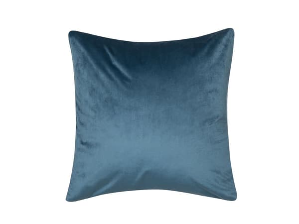 Set med 2 prydnadskuddar Blå Silver Sammet 45 x 45 cm Sprakande effekt Folietryck Glamour Dekor Hemtillbehör