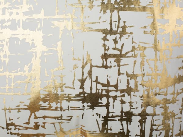 Set med 2 prydnadskuddar Guld Sammet 45 x 45 cm Sprakande effekt Folietryck Glamour Dekor Hemtillbehör
