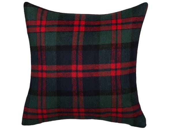 Set med 2 prydnadskuddar Grön och Röd 45 x 45 cm Rentryck Modern inredning Tillbehör Jul