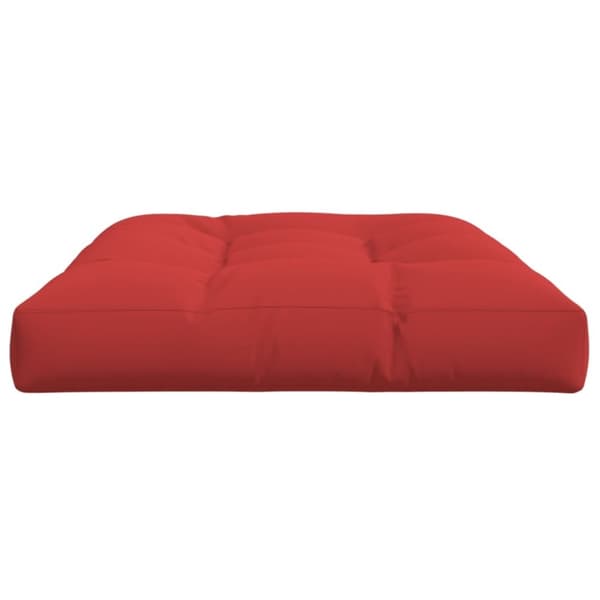 vidaXL Palldyna röd 120x80x12 cm tyg