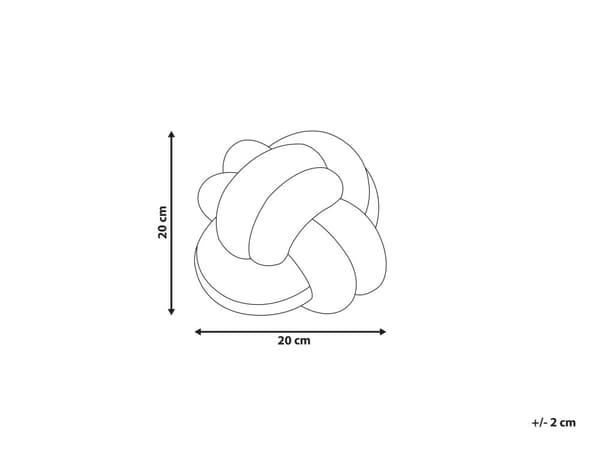 Dekorativ Kudde Rosa Sammet Knut Kudde 20 x 20 cm Dekor Accessoarer