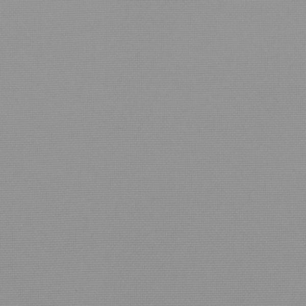 vidaXL hynder til havestol 6 stk. 40x40x3 cm oxfordstof grå