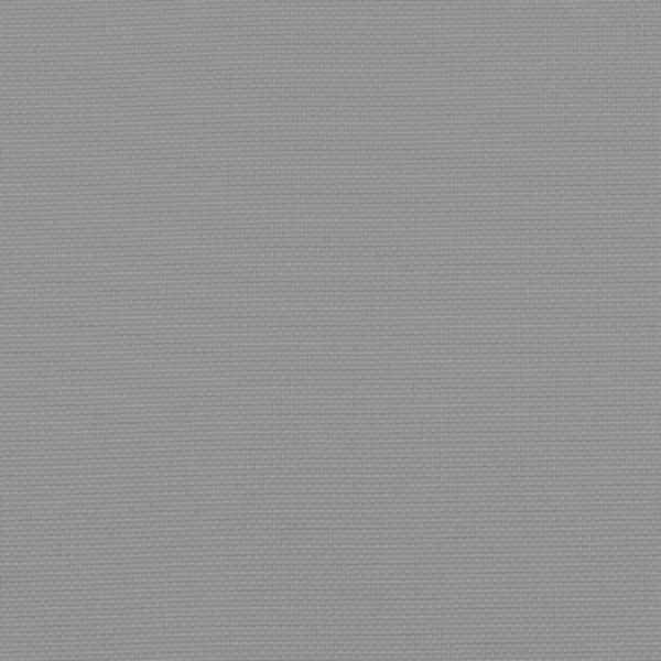 vidaXL hynder til havestol 4 stk. 50x50x3 cm oxfordstof grå