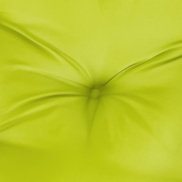 vidaXL Palldyna ljusgrön 120x80x12 cm tyg