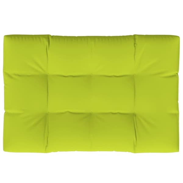 vidaXL Palldyna ljusgrön 120x80x12 cm tyg