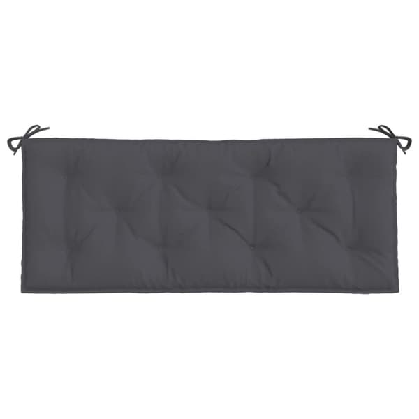 vidaXL hynde til havebænk 120x50x7 cm oxfordstof antracitgrå