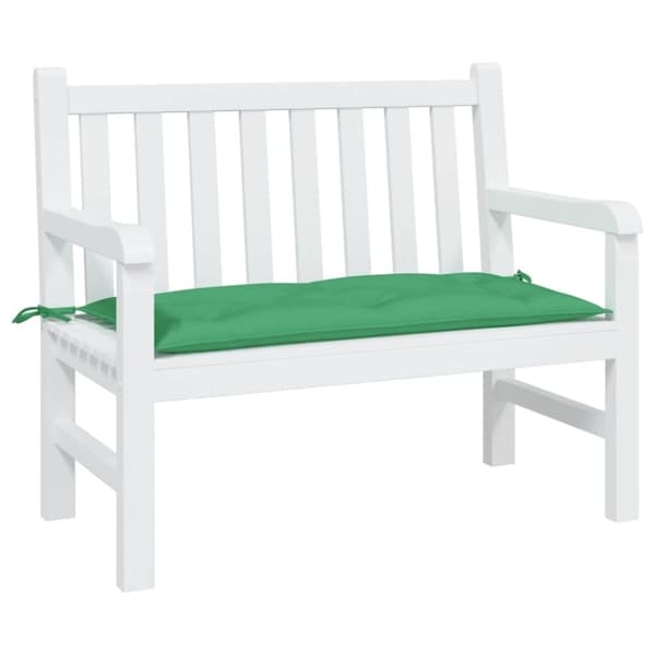 vidaXL hynde til havebænk 100x50x7 cm oxfordstof grøn