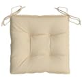 Miniatyrbillede 5 af 8: vidaXL stolehynder 4 stk. 50x50x7 cm oxfordstof beige