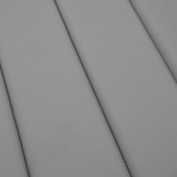 vidaXL Solsängsdyna grå 200x50x3 cm oxfordtyg