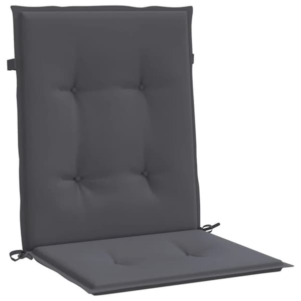 vidaXL Stolsdynor 6 st antracit oxfordtyg