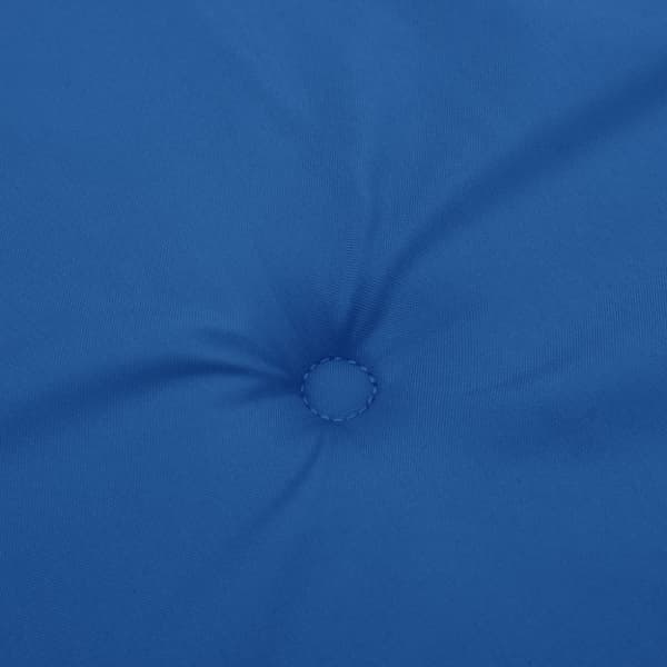 vidaXL stolehynde m. lav ryg 2 stk. 100x50x3 cm oxfordstof kongeblå