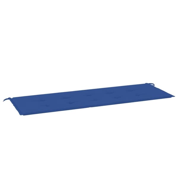 vidaXL hynde til havebænk 150x50x3 cm oxfordstof kongeblå