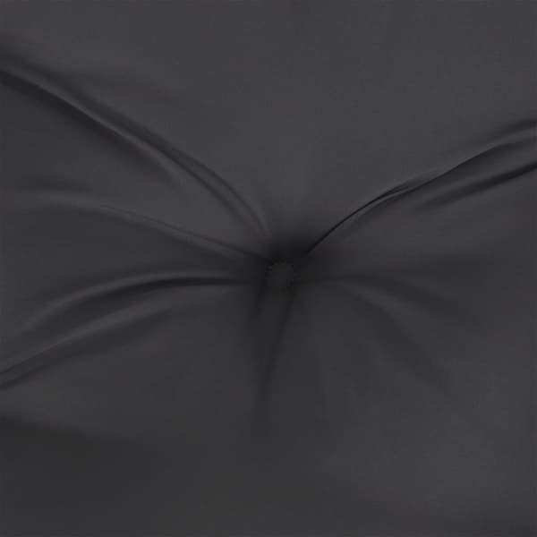 vidaXL stolehynder 6 stk. 40x40x7 cm oxfordstof sort