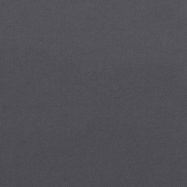 vidaXL stolehynder m. høj ryg 6 stk. 120x50x3 cm stof antracitgrå