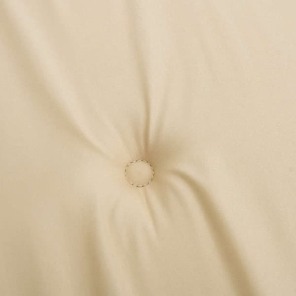 vidaXL hynder til havestol 6 stk. 50x50x3 cm oxfordstof beige